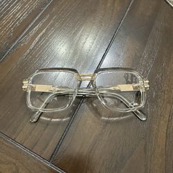 CAZAL Eyeglasses 6004 Crystal Transparent Clear Gold