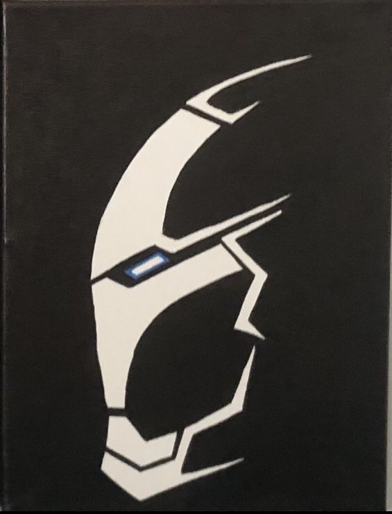 One Of One Batman Vs Iron man Canvas Painting 