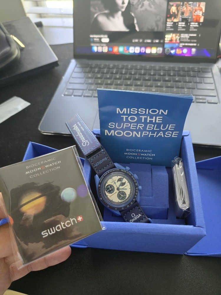 Swatch x omega speedmaster moonswatch