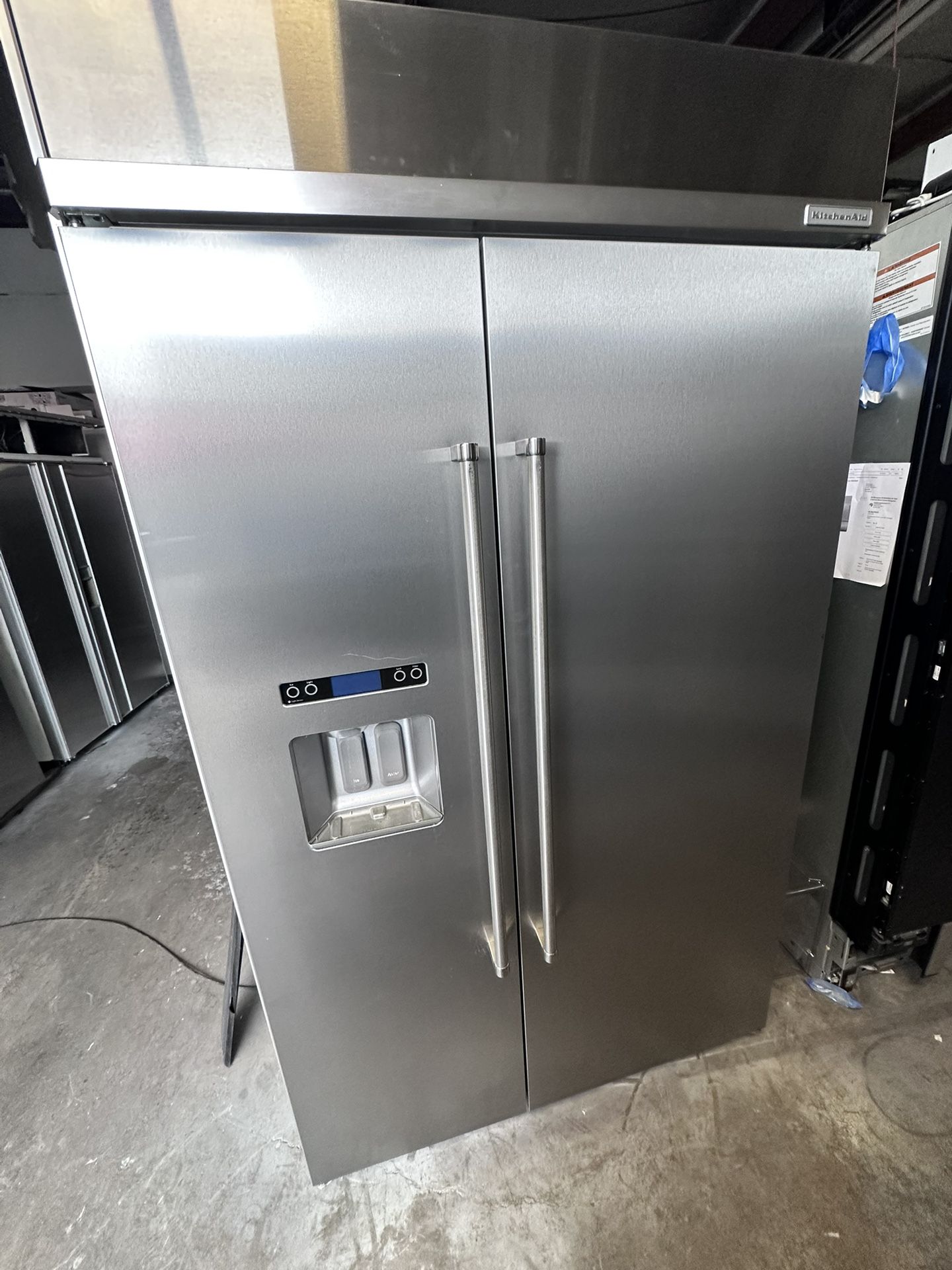 48” Kitchenaid Built In Stainless Steel Refrigerators 