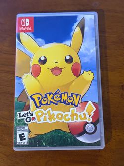 Pokémon Let's Go Pikachu! Nintendo Switch
