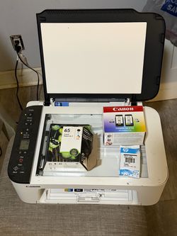 Canon PIXMA TS3522 Wireless All-In-One Printer Bundle + NEW Ink Packs