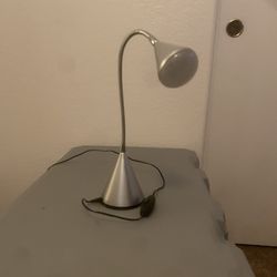 Metal Lamp With Adjustable Goose Neck