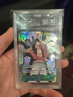 Dracule Mihawk Manga Japanese TAG 10 One Piece