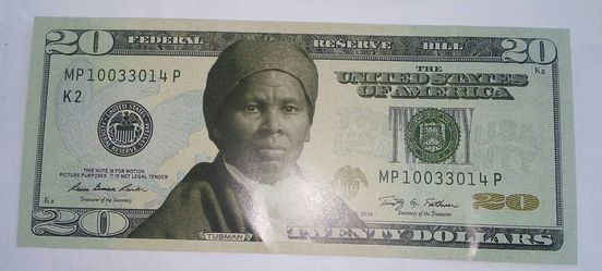 Commemorative Harriet Tubman $20 bill