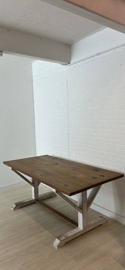 Farmhouse dining table