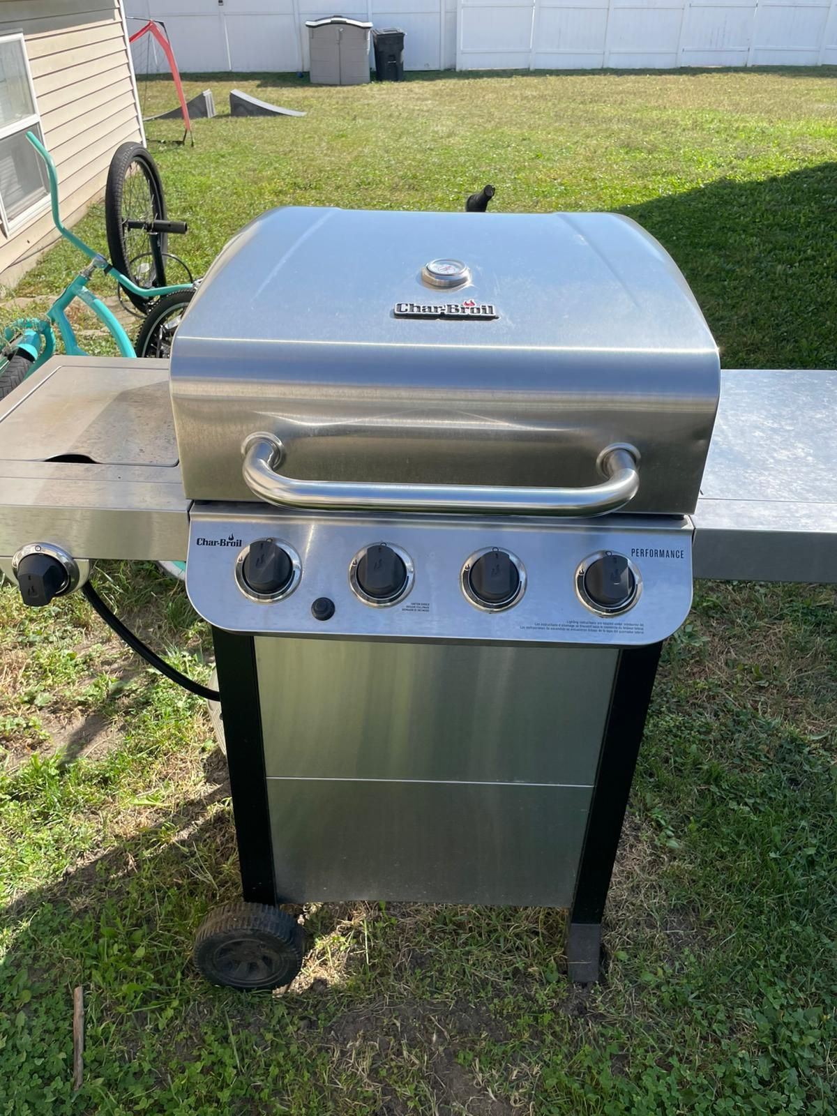Char-broil stainless steel BBQ grill