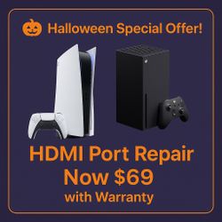 PS5 And Xbox HDMI Port Repair - 30% Off