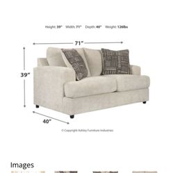 Soletren Loveseat (Ashley Furniture)