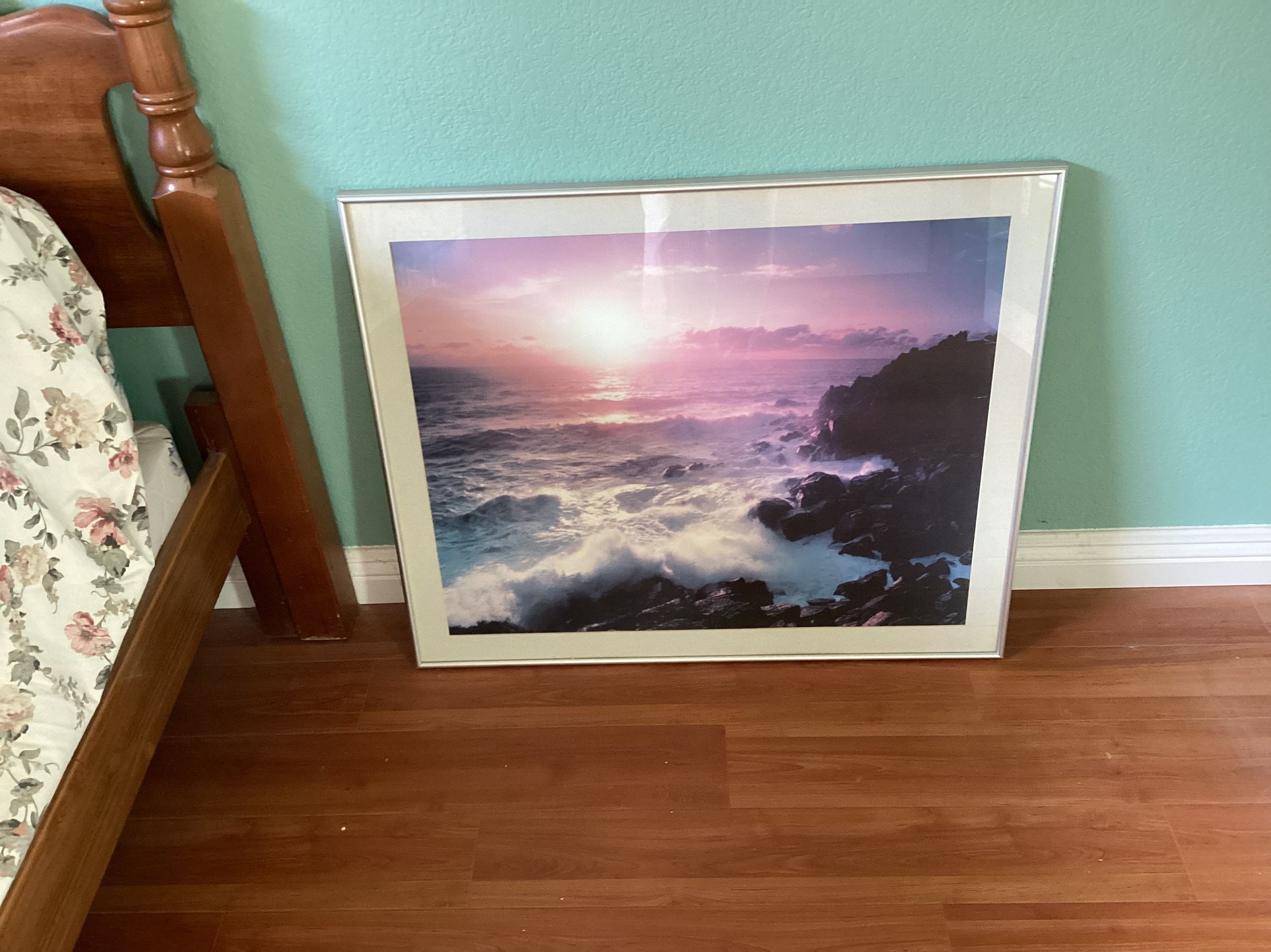 Metal Framed Picture
