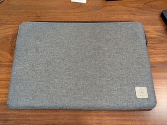 15-Inch Laptop Sleeve Case - Gray