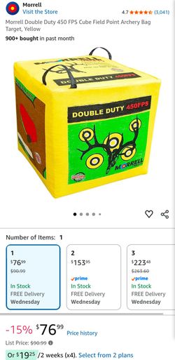 Morrell Double Duty  Archery Bag Target