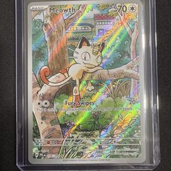 Phantasmal Flames Meowth IR 106/094 – NM