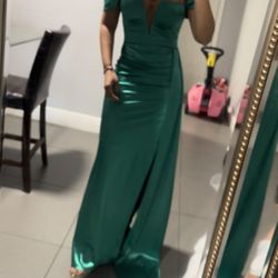 Vestidos Largo Color Verde  Esmeralda 