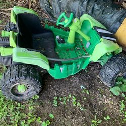 Kids Dune Buggy Has Battery And Charger That I Keep In The House.