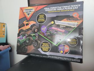 Monster Jam Full-Throttle Table Tennis