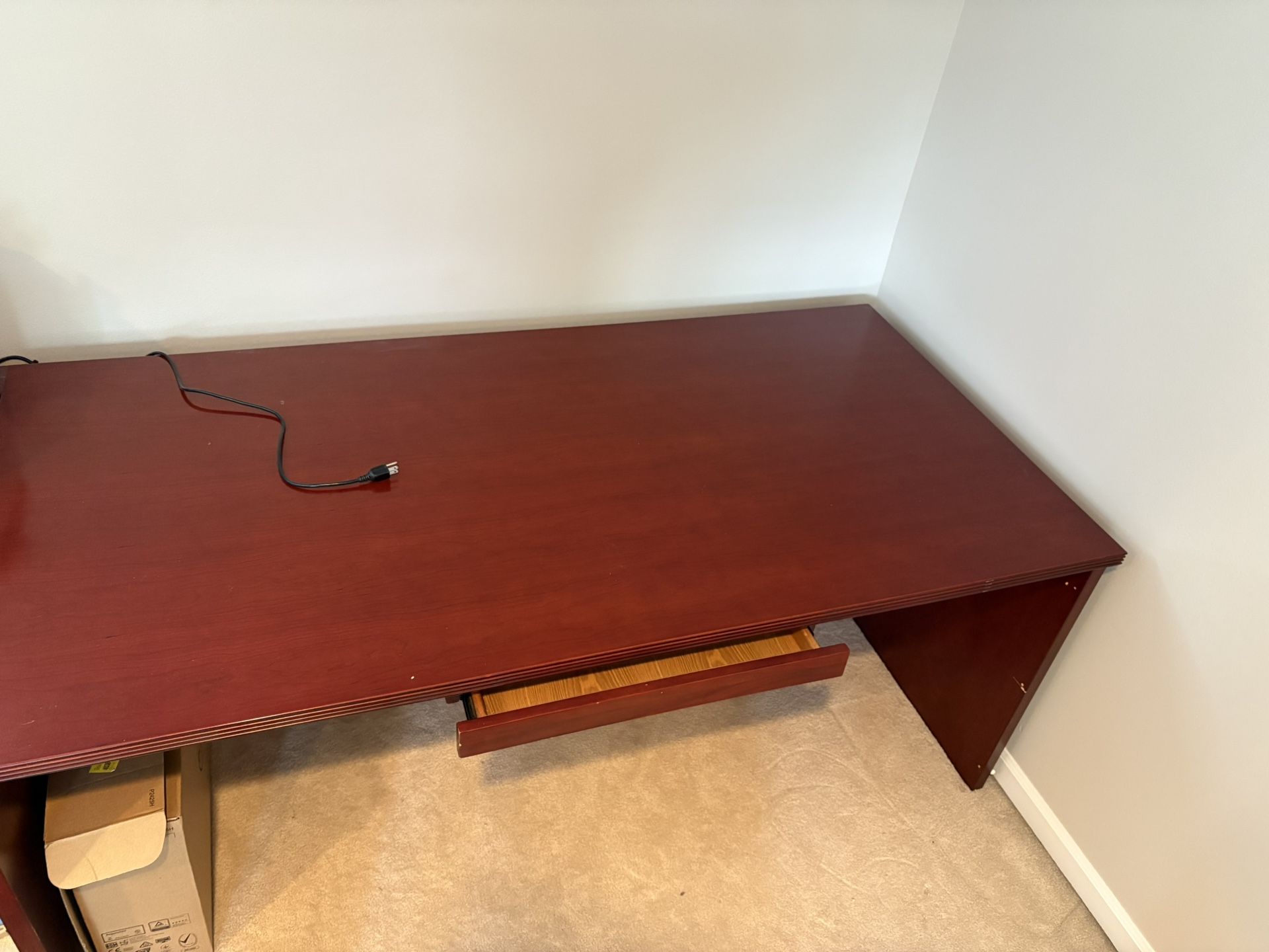 Office Desk And Book Shelf