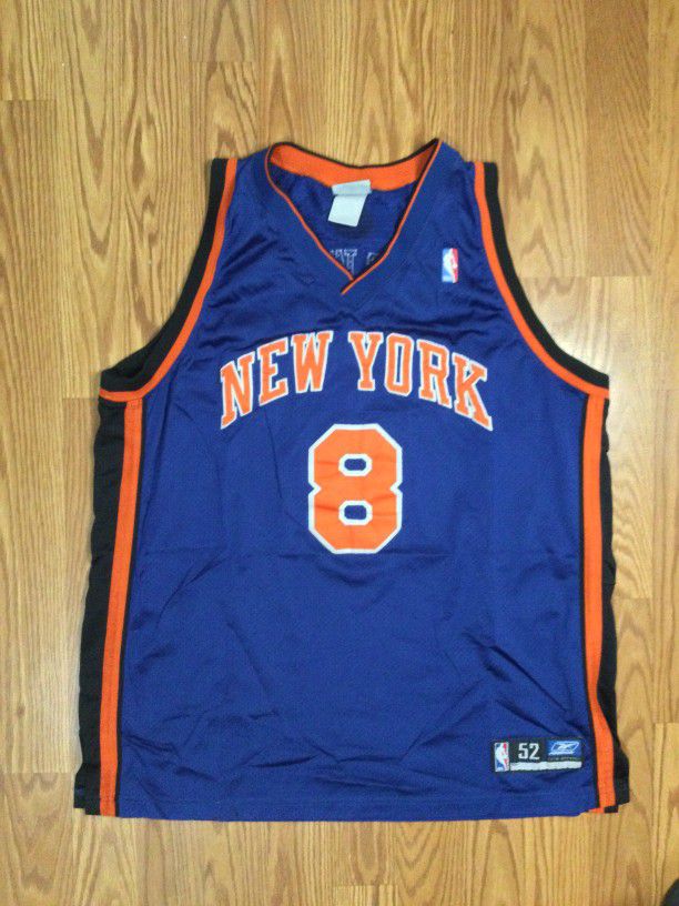Authentic New York Knicks Latrell Sprewell Reebok Jersey for Sale