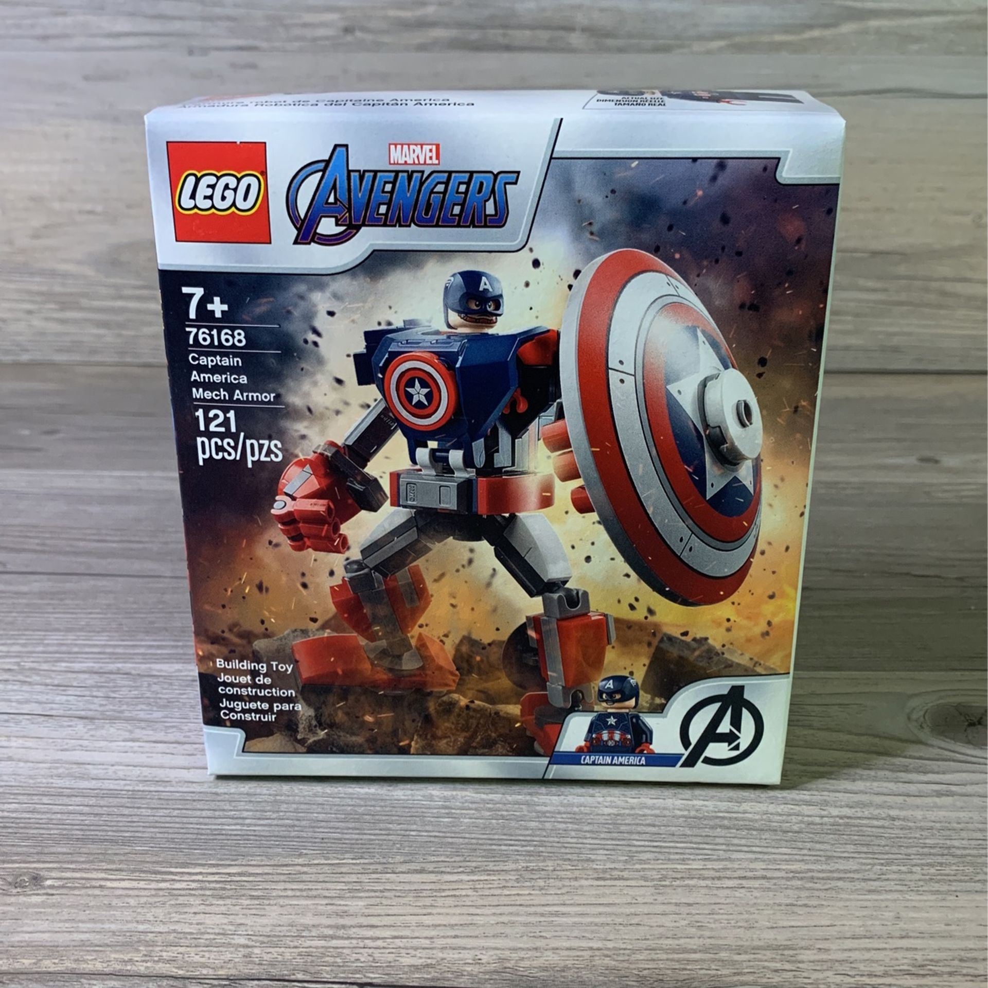 Lego Marvel Avengers 76168 Captain America Mech Armor