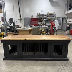 Custom Dog Kennel/TV Stand