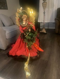 Large Christmas Angel Holiday Decoration
