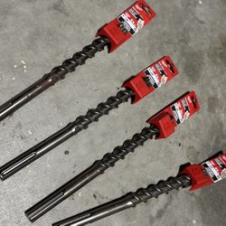 SDS Max 4 Cutter Carbide 1”x 13” 3/4” chuck