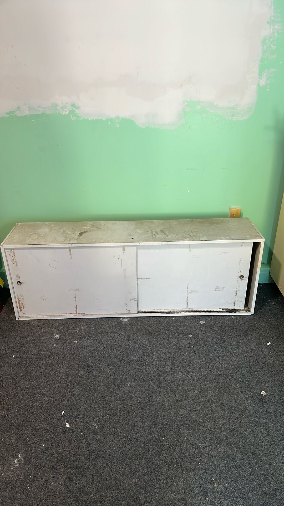 Free Garage Wall Cabinet With Sliding Doors 