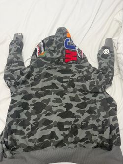 Bape gray hoodie