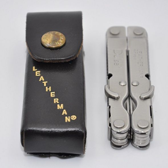 RARE Discontinued Collectible Leatherman Pulse Multi-tool w/Leather Sheath