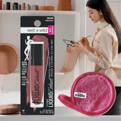 wet n wild Megalast Liquid Catsuit Lipstick Rebel Rose 