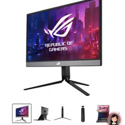 ROG Portable Gaming Monitor And Gaming Ear Buds 