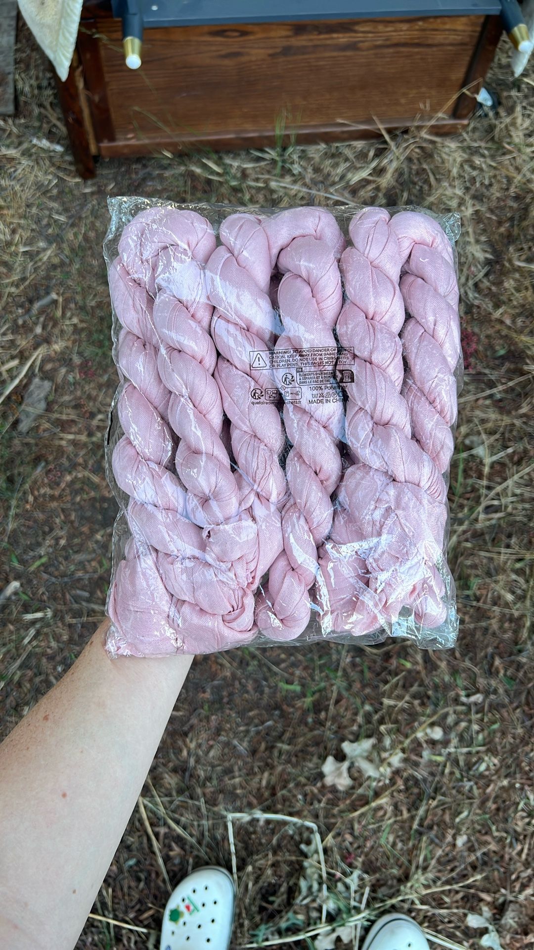 5 dusty Pink Cheesecloth Table Runners 10ft each for Babyshower, Special Event