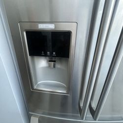 Electrolux Beautiful Stainless Steel 3 Doors Refrigerator 