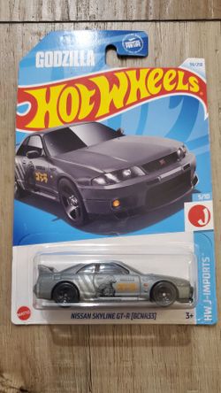 Hotwheels Godzilla Nissan Skyline GTR R33