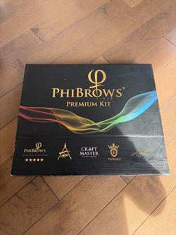 PhiBrows Premium Microblading Kit by PhiAcademy - 90% New