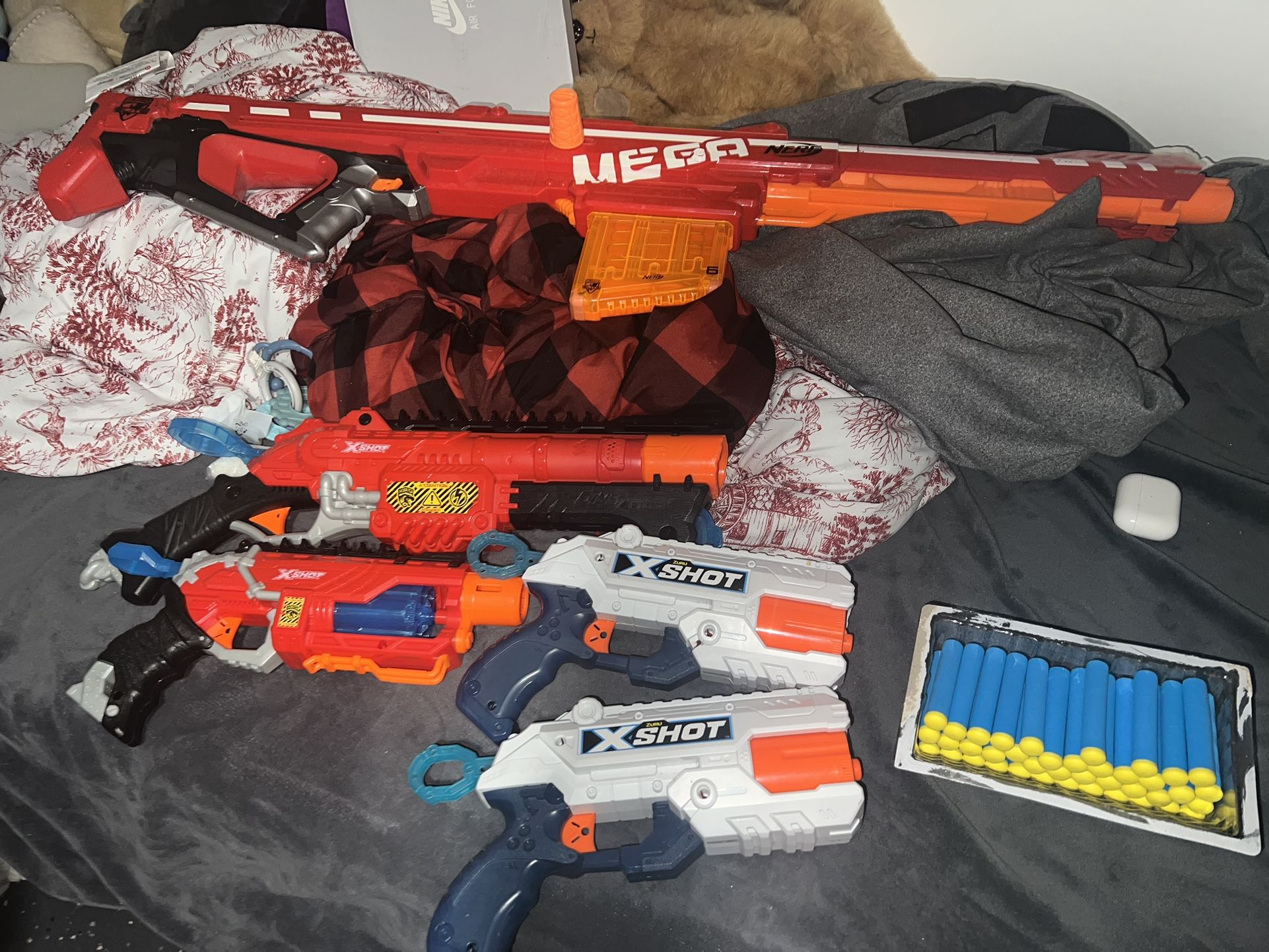 Nerf Gun Bundle With Bullets 