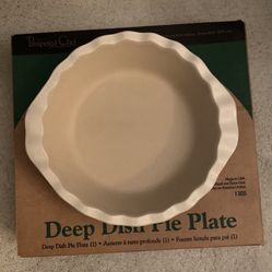 Pampered Chef Deep Dish Pie Plate