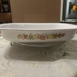 Vintage Spice Of Life P-21 Casserole Lasagna/Roasting Dish