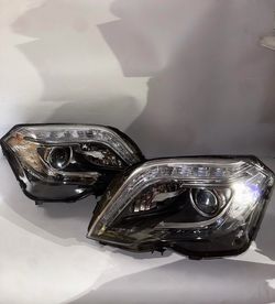 13-15 Mercedes GLK250, GLK280, GLK300,GLK350  LED DRL Projector Headlights