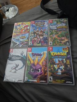 Nintendo Switch Games $20-$30 Each / All 6 for $120