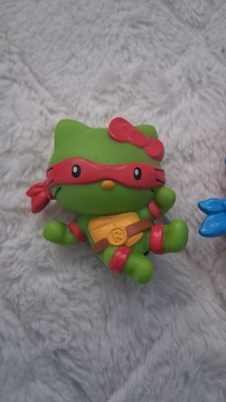 Hello Kitty x TMNT Raphael Crossover Figure