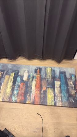 Large Cityscape Painting