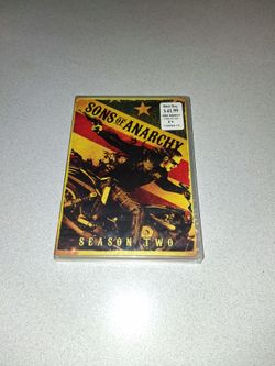 SONS OF ANARCHY SEASON TWO 4 DISK SET NEW FACTORY SEALED