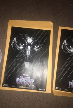 Exclusive black panther posters