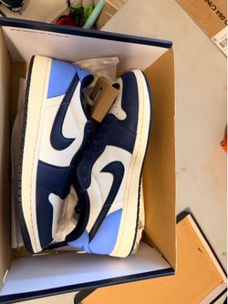 Jordan 1 low obsidian