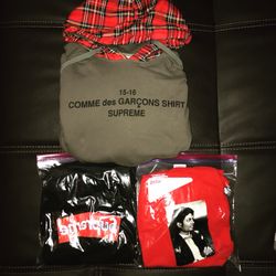 Supreme MJ and CDG items
