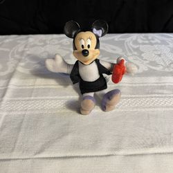 Collectible, 1985 Disney house, mouse, plush mini McDonald’s happy meal toy