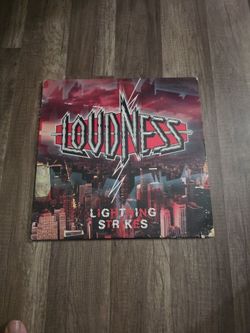 Loudness Lightning Strikes Vinyl Record
