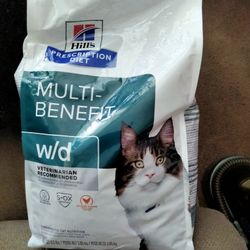 Hills Dry Cat Food W,/D