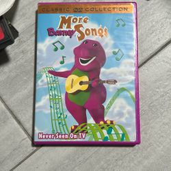 More barney Songs DVD